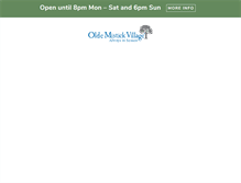 Tablet Screenshot of oldemistickvillage.com